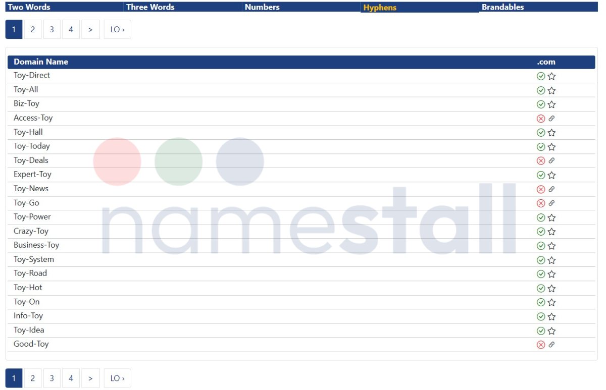 Domain Name Suggestions with Hyphens Domain Name Suggestions with Hyphens